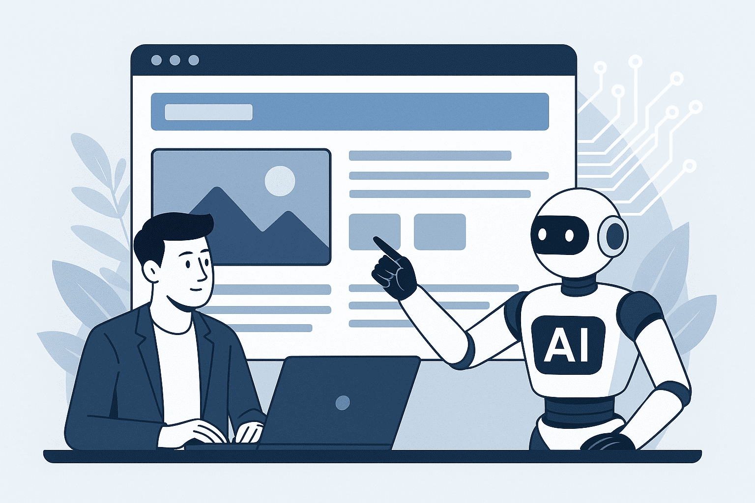 IA en diseño y desarrollo web